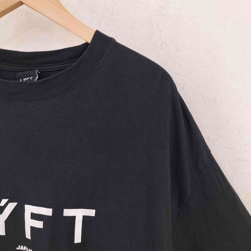 リフト LYFT JAPAN UNITED Kingdom ユナイテッド・キングダム プリント クルーネック半袖Tシャツ メンズ L