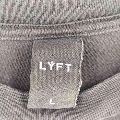 リフト LYFT JAPAN UNITED Kingdom ユナイテッド・キングダム プリント クルーネック半袖Tシャツ メンズ L