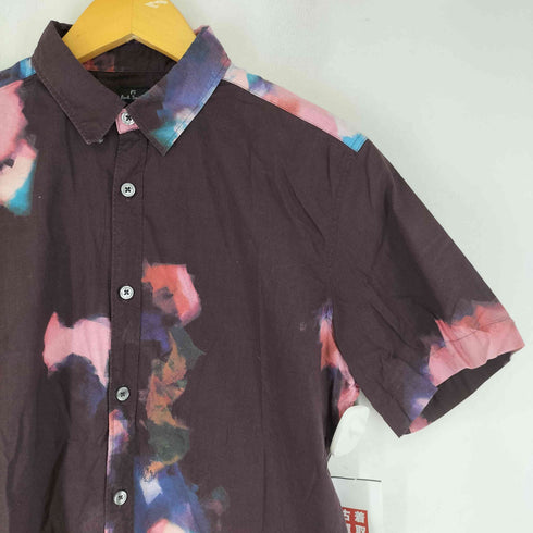 ピーエスポールスミス PS Paul Smith 総柄 半袖 シャツ メンズ import:M