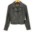 ゲス GUESS genuine leather リアルレザー 本革 ダブル ライダースジャケット レディース S