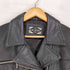 ゲス GUESS genuine leather リアルレザー 本革 ダブル ライダースジャケット レディース S