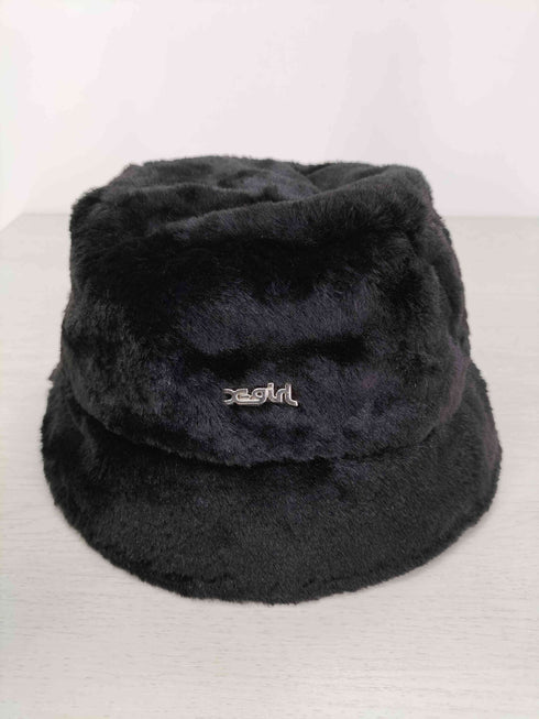 エックスガール X-girl ECO FUR BUCKET HAT エコファー バケットハット レディース ONE SIZE