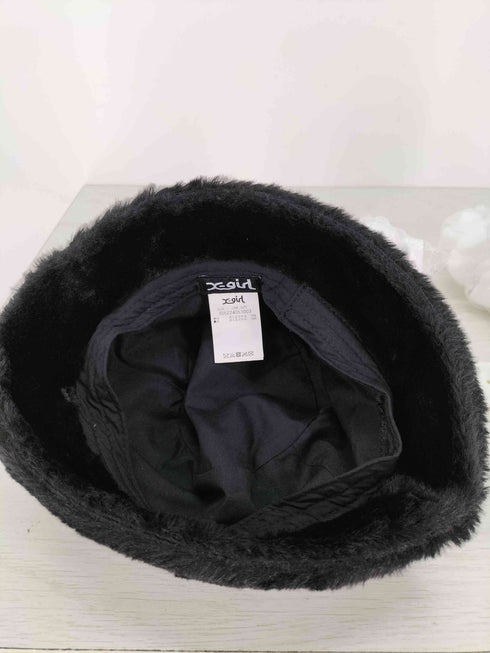エックスガール X-girl ECO FUR BUCKET HAT エコファー バケットハット レディース ONE SIZE
