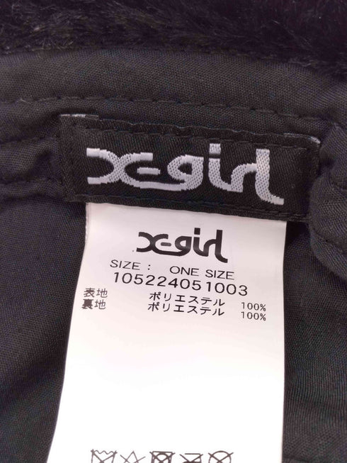 エックスガール X-girl ECO FUR BUCKET HAT エコファー バケットハット レディース ONE SIZE