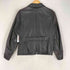 lmab leather ラムレザー 羊革 ジップ ジャケット レディース F