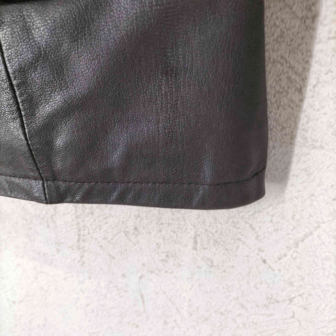 lmab leather ラムレザー 羊革 ジップ ジャケット レディース F