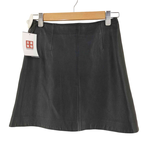 BELLE MAISON SHEEP LEATHER 羊革 レザー ミニスカート レディース