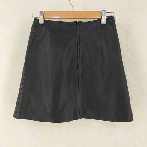 BELLE MAISON SHEEP LEATHER 羊革 レザー ミニスカート レディース