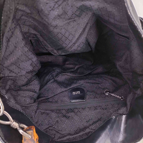グッチ GUCCI バンブー ナイロン トートバッグ bamboo nylon tote bag レディース