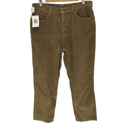 エルエルビーン L.L.Bean USA製 ノータック テーパード コーデュロイパンツ メンズ