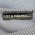 イッセイミヤケメン ISSEY MIYAKE MEN 80S 筆タグ バックロゴ コットン ボートネック L/S ニット メンズ JPN:M