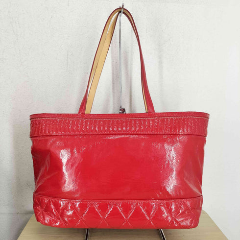 コーチ COACH POPPY エナメル トートバッグ レディース