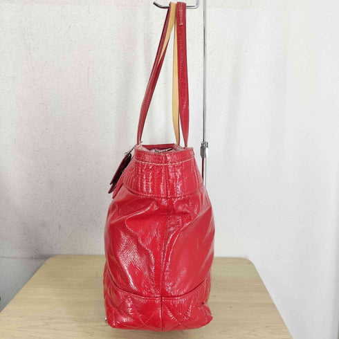 コーチ COACH POPPY エナメル トートバッグ レディース