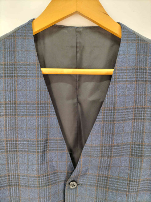 ポールスミス Paul Smith チェック柄切替 ベスト メンズ JPN:L