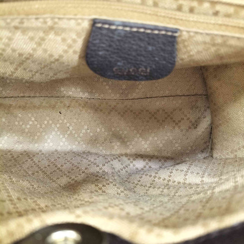 グッチ GUCCI バンブー スエード ハンドバッグ bamboo suede handbag レディース