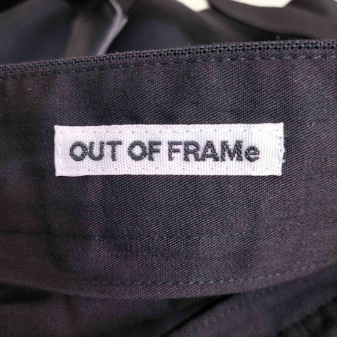 フレームワーク FRAMeWORK 25SS OUT OF FRAMe ウォッシャブルウール 2タック パンツ レディース 40