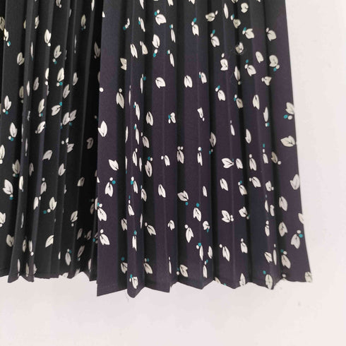 ビューティーアンドユースユナイテッドアローズ BEAUTY & YOUTH UNITED ARROWS BY∴ リーフプリントプリーツマキシスカート レディース JPN:S
