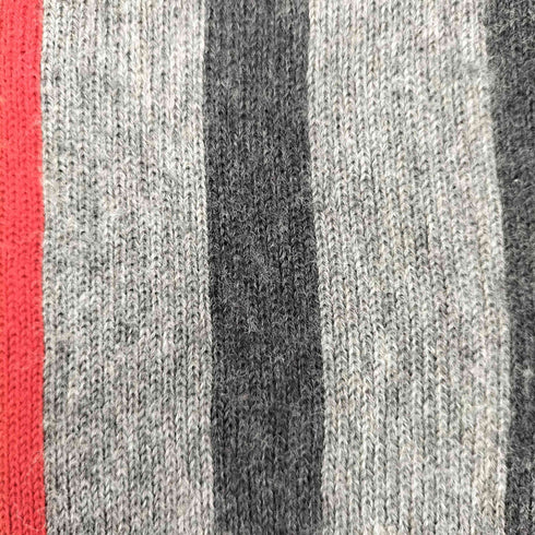 ポールスミス Paul Smith ドイツ製 ロゴ刺繍 ウール100% マルチストライプ マフラー メンズ