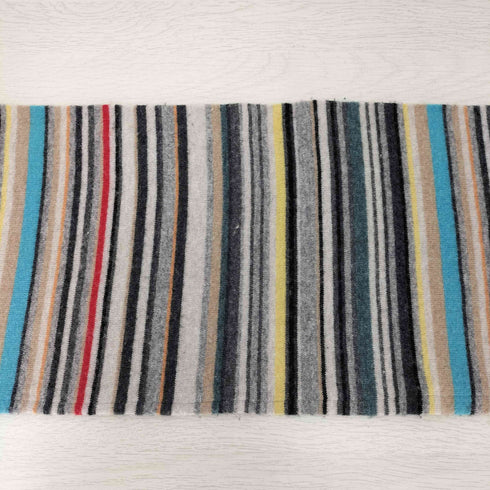 ポールスミス Paul Smith カシミヤ ウール混 マルチボーダー マフラー メンズ