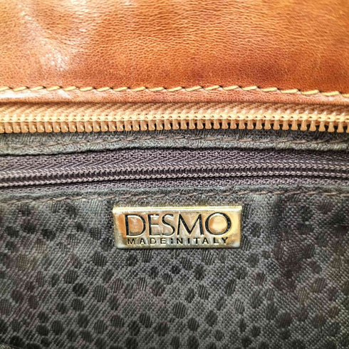 デスモ DESMO レザー 編み込み ショルダーバッグ レディース