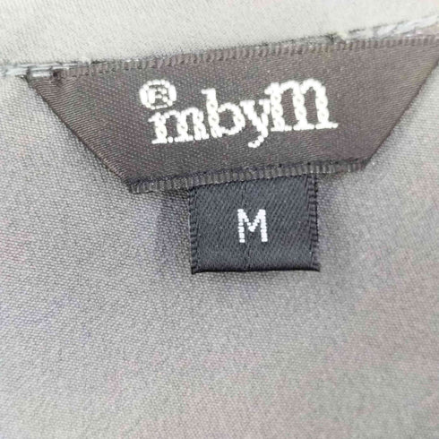 mbym エムバイエム フリル ノースリーブ ワンピース レディース M