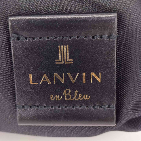 ランバンオンブルー LANVIN en Bleu トロカデロ リボンモチーフ ウエストポーチ レディース