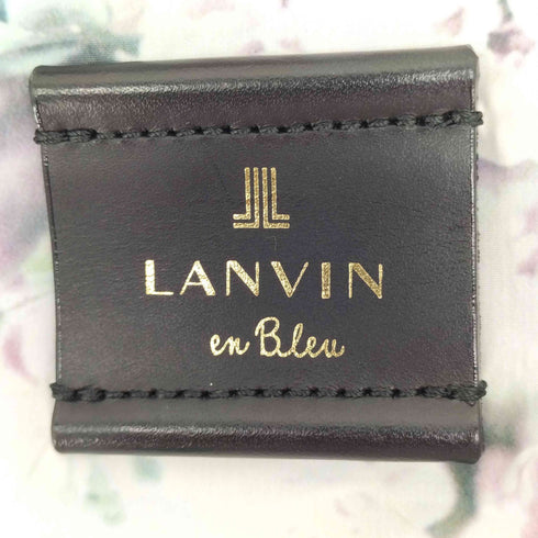 ランバンオンブルー LANVIN en Bleu 花柄 トロカデロ リボンモチーフ ナイロン リュック レディース