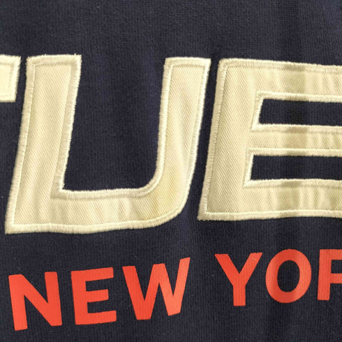 フブ FUBU ロゴ ワッペン 刺繍 オーバーサイズ プルオーバー パーカー メンズ XL