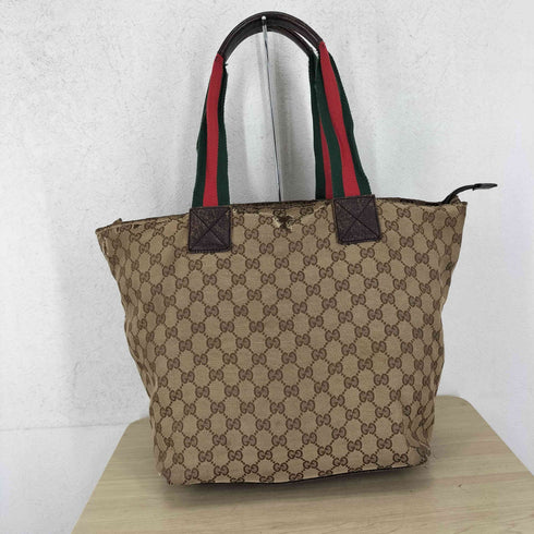 グッチ GUCCI GGキャンバス シェリーライン トートバッグ GGcanvas Sherryline totebag レディース