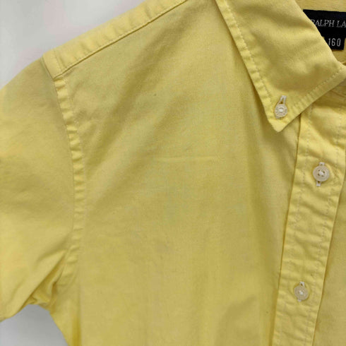 ラルフローレン RALPH LAUREN 配色ポニー ボタンダウン 半袖 シャツ レディース 160
