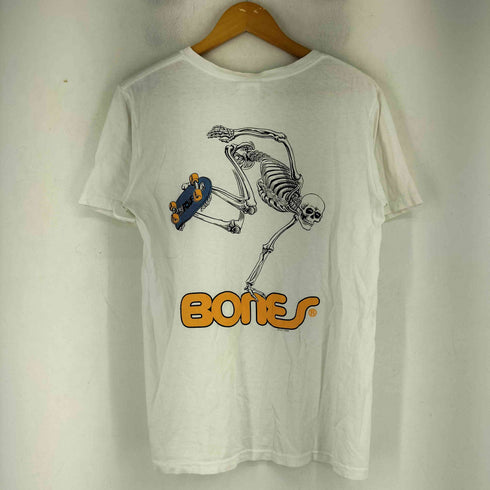 パウエルペラルタ POWELL PERALTA 00S SKATE SKELETON T-SHIRT スケート スカル Tシャツ メンズ JPN:S