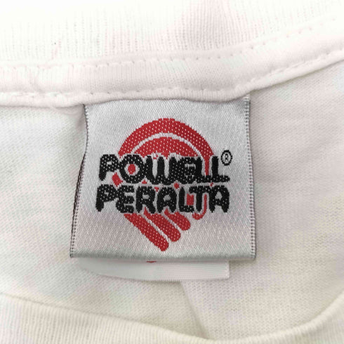 パウエルペラルタ POWELL PERALTA 00S SKATE SKELETON T-SHIRT スケート スカル Tシャツ メンズ JPN:S