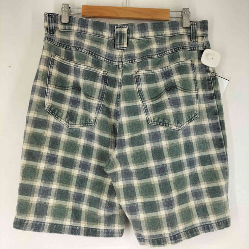 90S SOSTANZA チェック柄 ハーフパンツ メンズ US:34-35