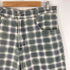 90S SOSTANZA チェック柄 ハーフパンツ メンズ US:34-35