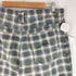 90S SOSTANZA チェック柄 ハーフパンツ メンズ US:34-35
