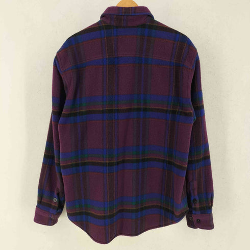 ノア NOAH cashmere カシミヤ100 チェック CPO シャツ メンズ M