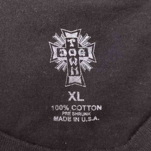 ドッグタウン DOG TOWN MADE IN USA DEATH GLORY 半袖 Tシャツ メンズ import:XL