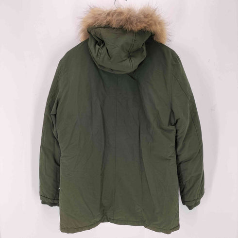 M&S リアルファー付きフード モッズコート メンズ JPN:L