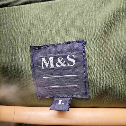 M&S リアルファー付きフード モッズコート メンズ JPN:L