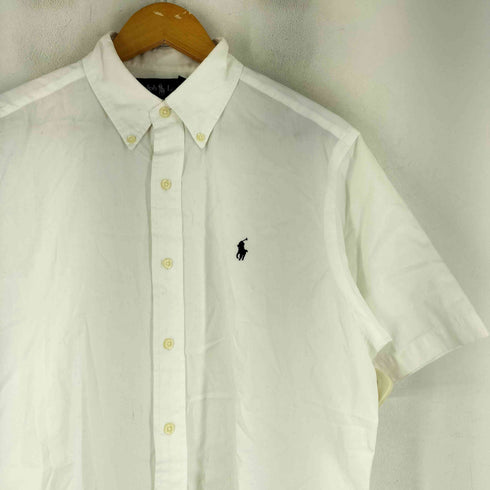 ラルフローレン RALPH LAUREN 90S スモールポニー刺繍 半袖 BDシャツ メンズ JPN:M
