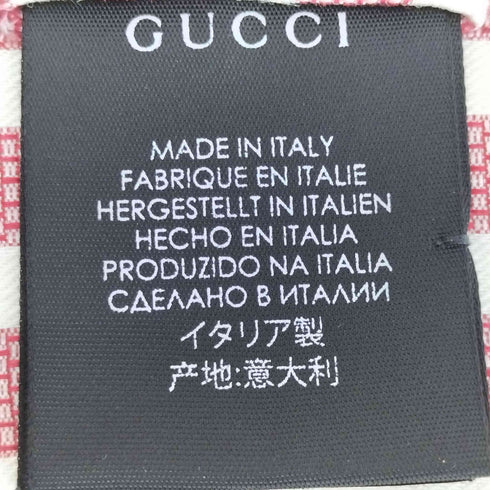 グッチ GUCCI イタリア製 ボーダー ネクタイ メンズ 148×5.5cm