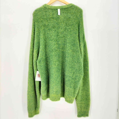ノーマニュアル NOMANUAL CROPPED HAIRY KNIT メンズ import:L