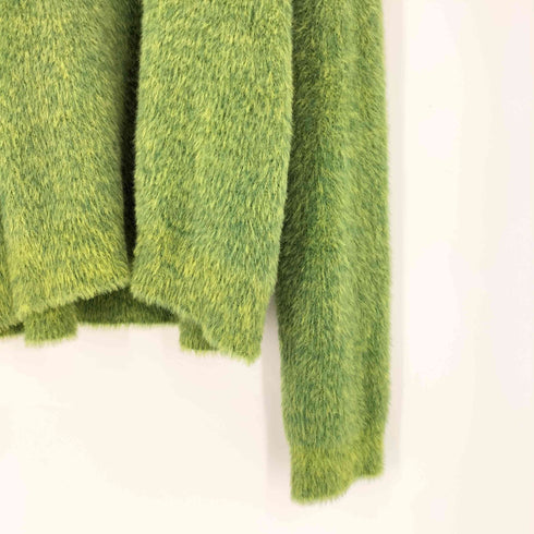 ノーマニュアル NOMANUAL CROPPED HAIRY KNIT メンズ import:L