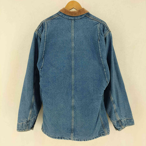 カーハート Carhartt 00s USA製 裏地 ブランケット デニム チョアコート メンズ M/R