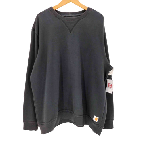 カーハート Carhartt ORIGINAL FIT Midweight Crewneck ミッドウェイト 前V クルーネック スウェット メンズ import:XL