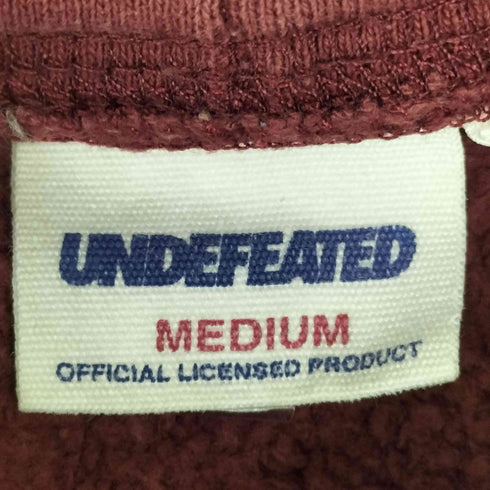アンディフィーテッド UNDEFEATED ロゴワッペン リバース型 プルオーバーパーカー メンズ JPN:M