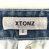 XTONZ グラフィック ペイント バギー デニムパンツ メンズ JPN:S