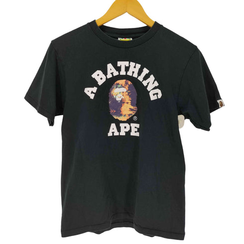 アベイシングエイプ A BATHING APE タイダイ ロゴ Tシャツ メンズ JPN:S