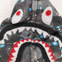 アベイシングエイプ A BATHING APE 宇宙 スペースカモ シャークパーカー メンズ JPN:S
