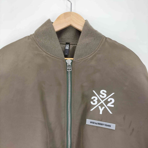 エスワイサーティトゥー SY32 by SWEET YEARS /DOLMAN SLEEVE MA-1 エスワイサーティトゥバイ スィートイヤーズ メンズ import:L